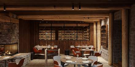 Salle de restaurant La Table des Cimes