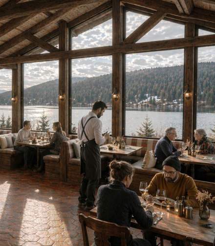 Salle de restaurant Le bistrot des bûcherons